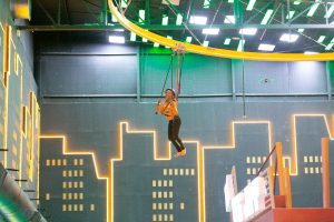 Family fun and entertainment at The Hub Park, Kenya.